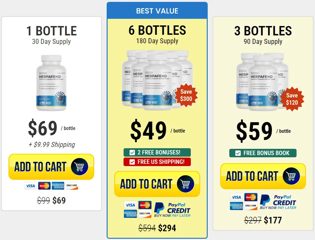 herpafend pricing 